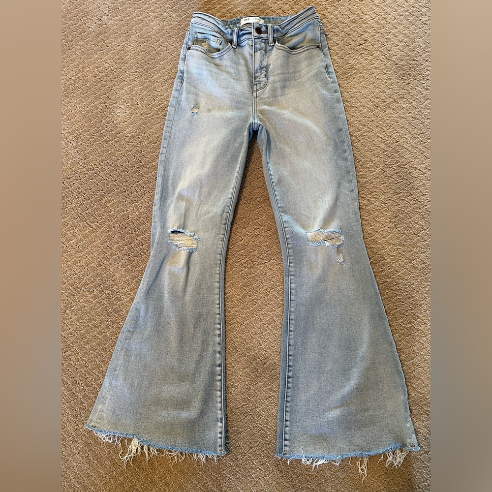 BKE Billie Light Blue Flare Jeans